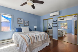 Guest Quarters Bedroom 5 with two double closets