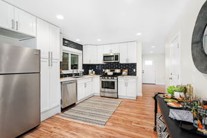 Updated Kitchen Stainless Appliances