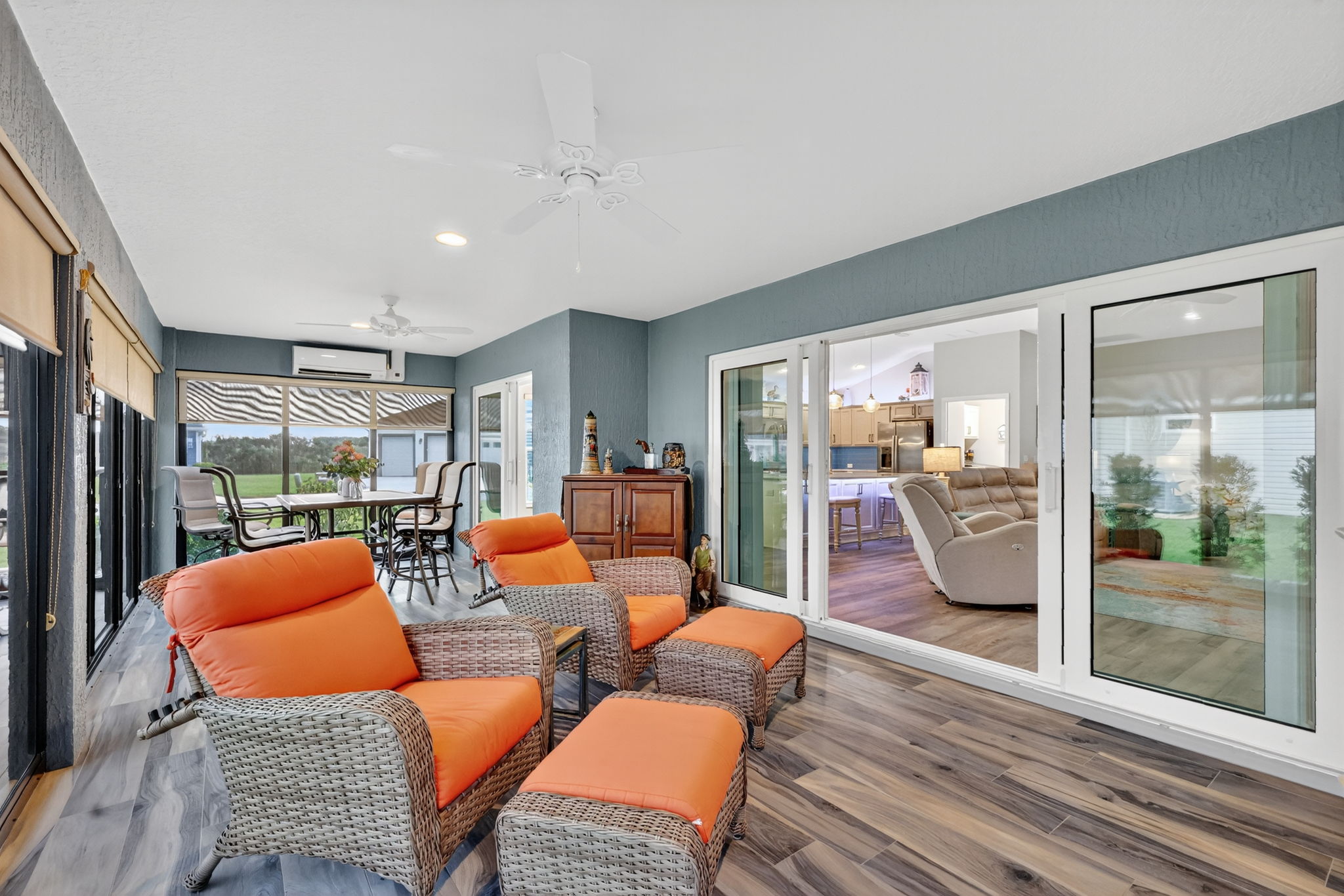 Climate-Controlled Enclosed Lanai