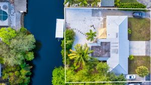 Aerial - 1.5 Lots (.25 acres)