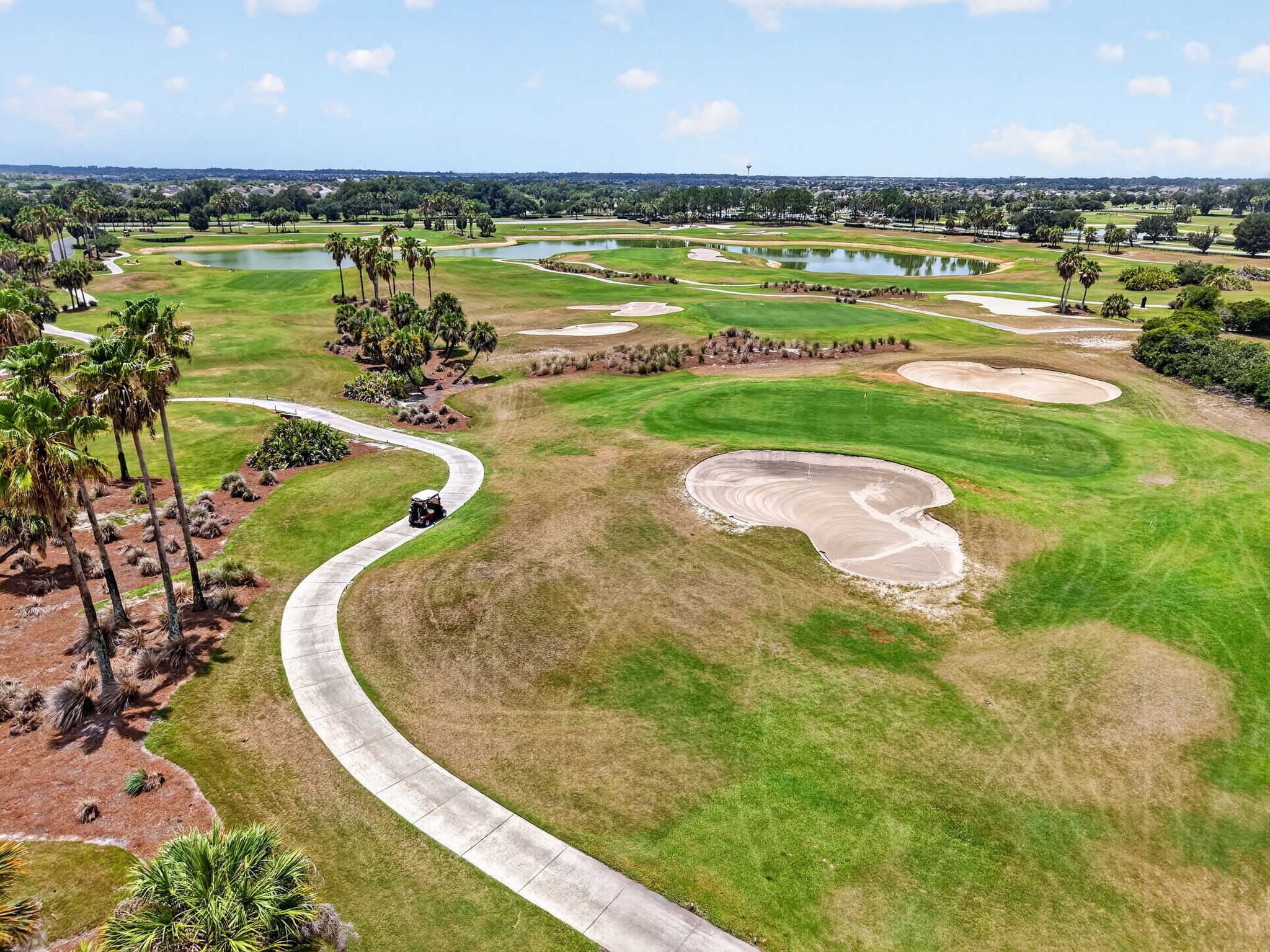 Sweeping Golf and Water Views!