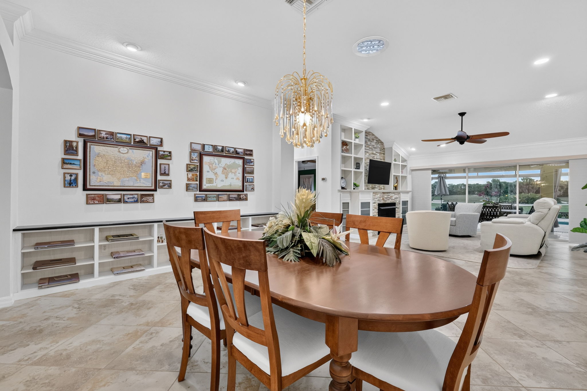 Living and Dining Rooms