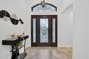 Foyer and Front Entry