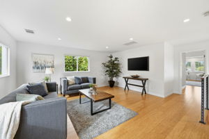 Upstairs family area