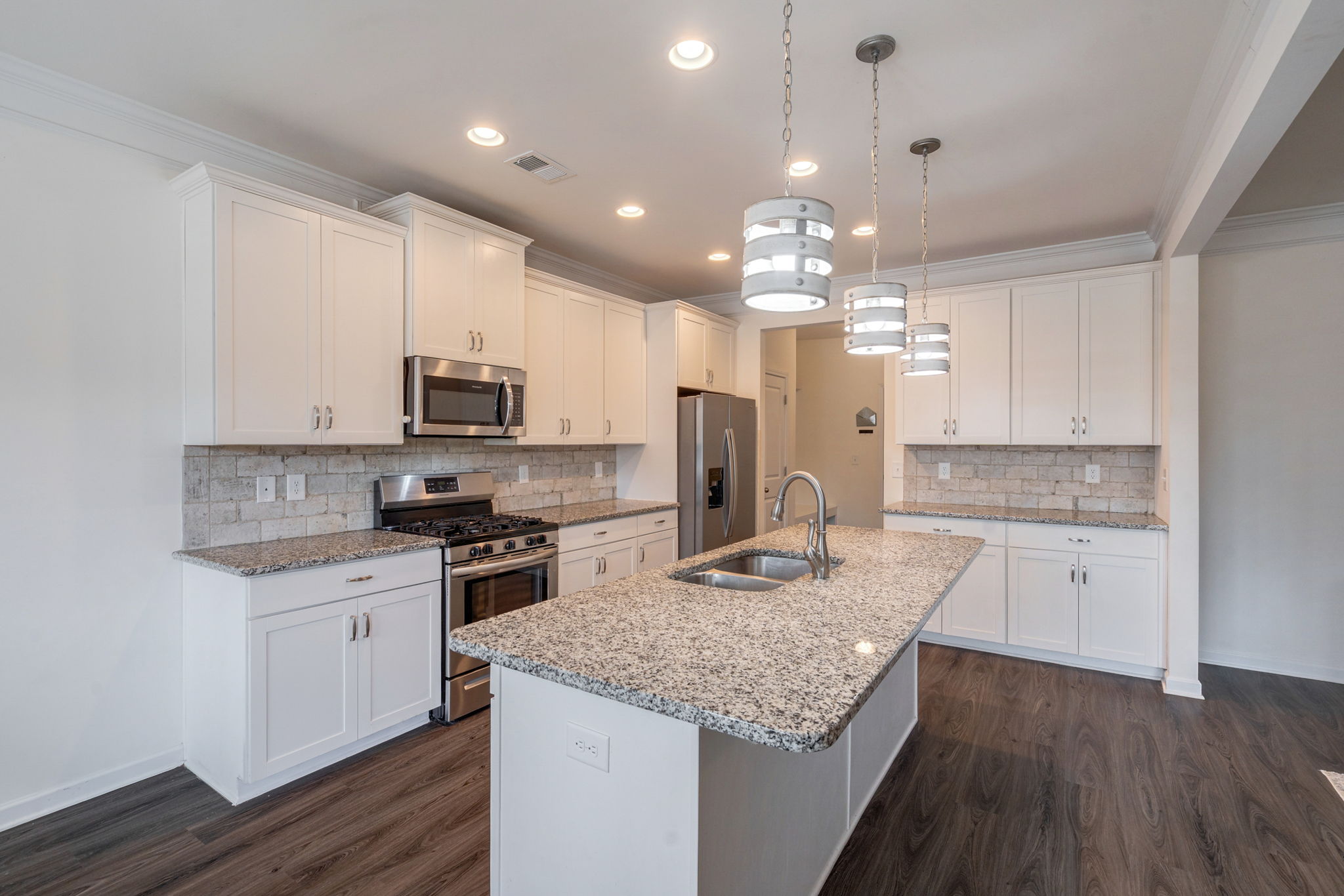 Kitchen with Granite Countertops