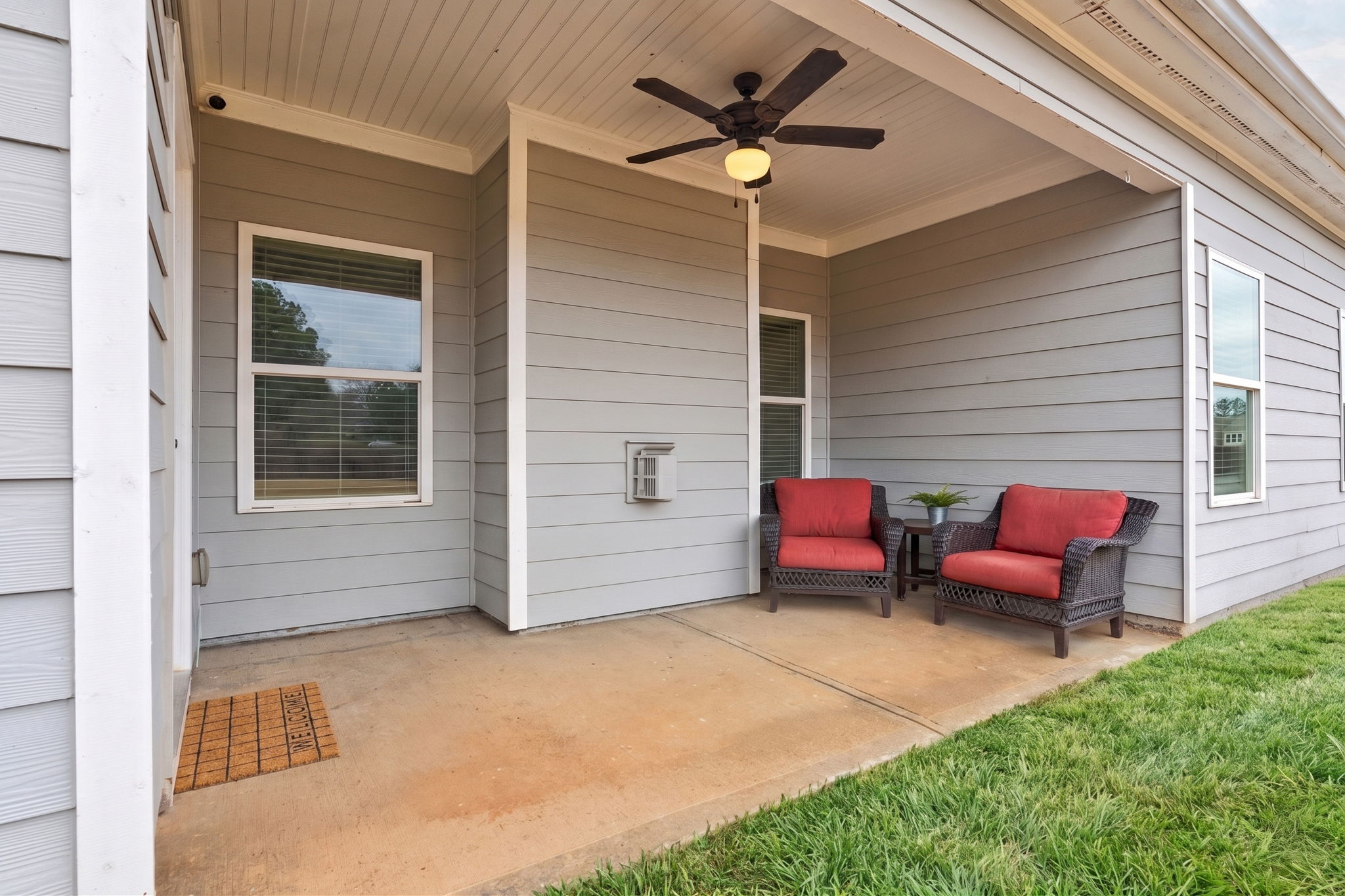 Covered Back Patio