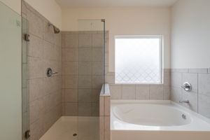 Primary Bathroom - Separate Shower & Garden Tub