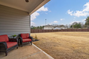 Covered Back Patio