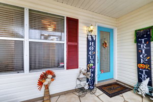 Front Screened Porch and Entry