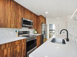 Plenty of counter space for all your cooking needs.