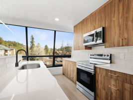 Plenty of counter space for all your cooking needs.