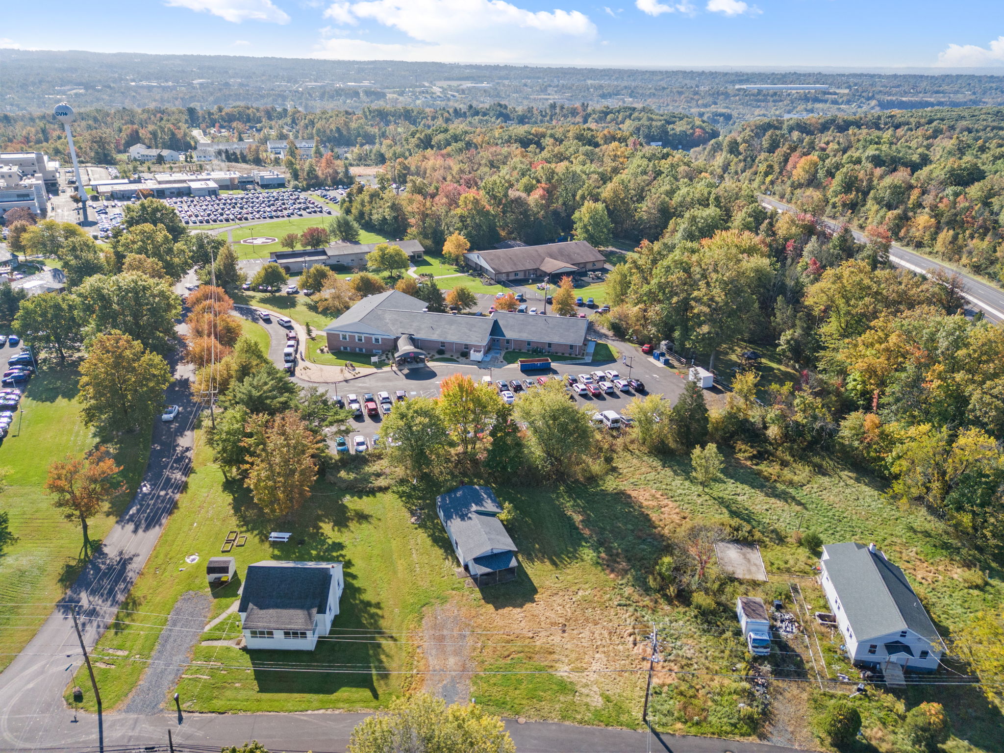 Front Aerial View