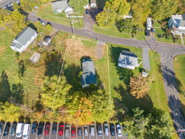 Back Aerial View w/ Lot Lines