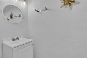 Powder Room Off Of Foyer
