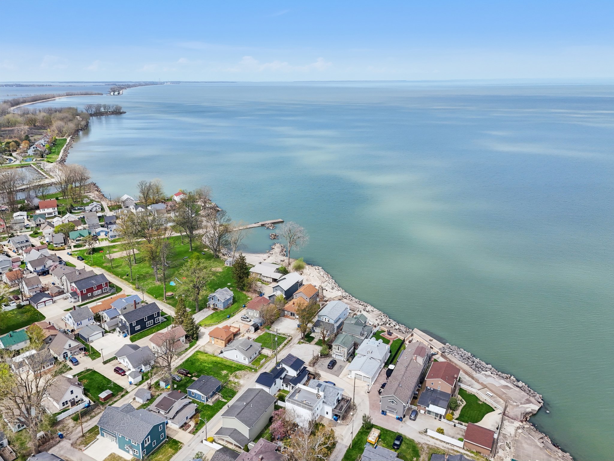 Aerial View Looking West
