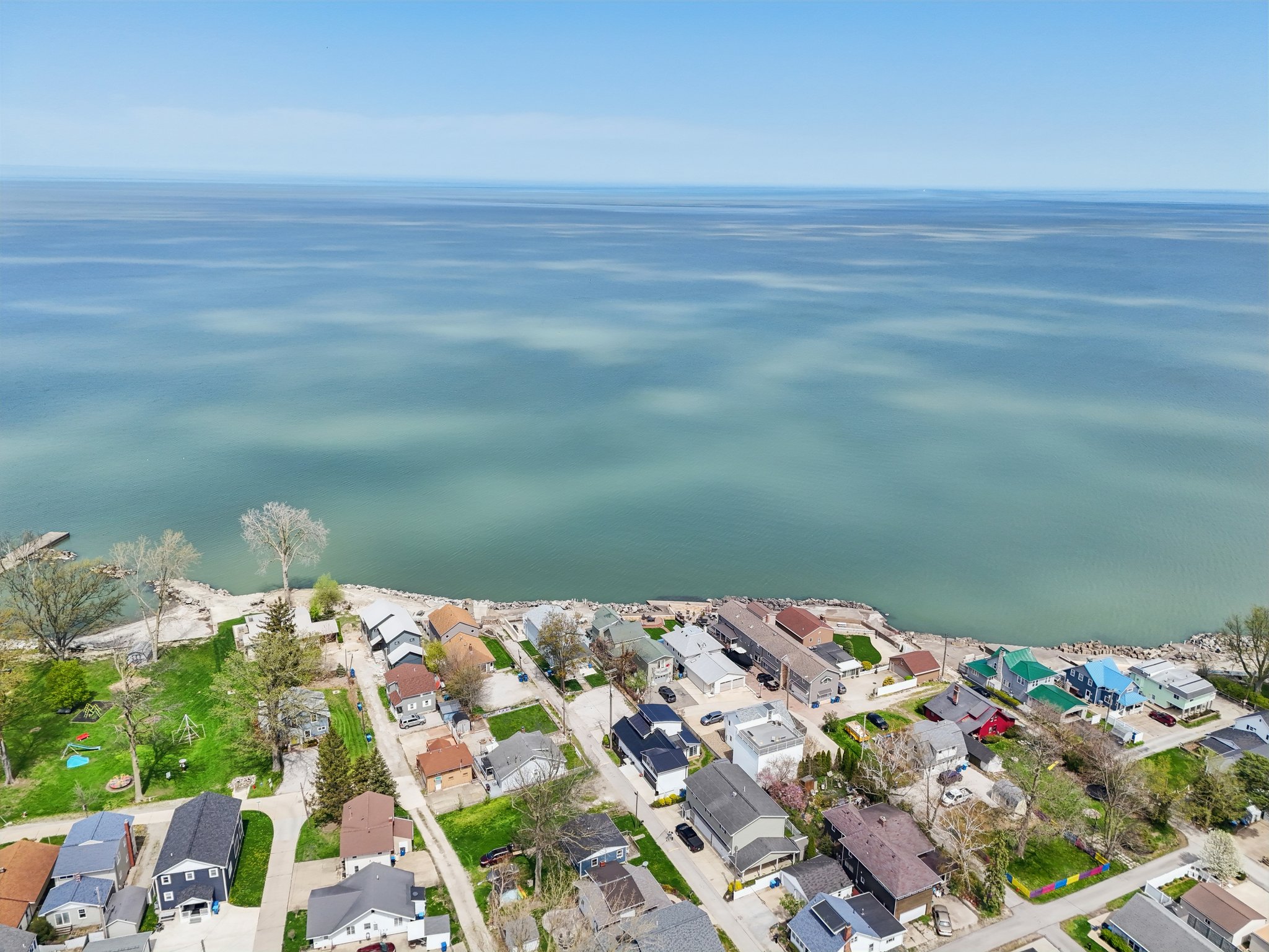 Aerial View Looking North
