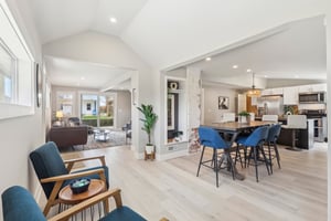 Entry Area and Dining Area