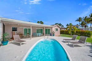 Pool Rear View