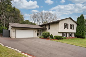 The new driveway provides extra space for parking and outdoor work!