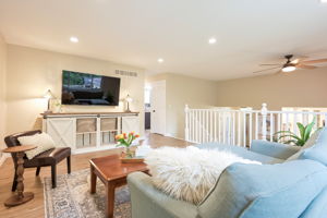 Upstairs spacious Living Room