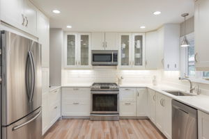 Plenty of counter space for busy mornings and evening dinner prep!