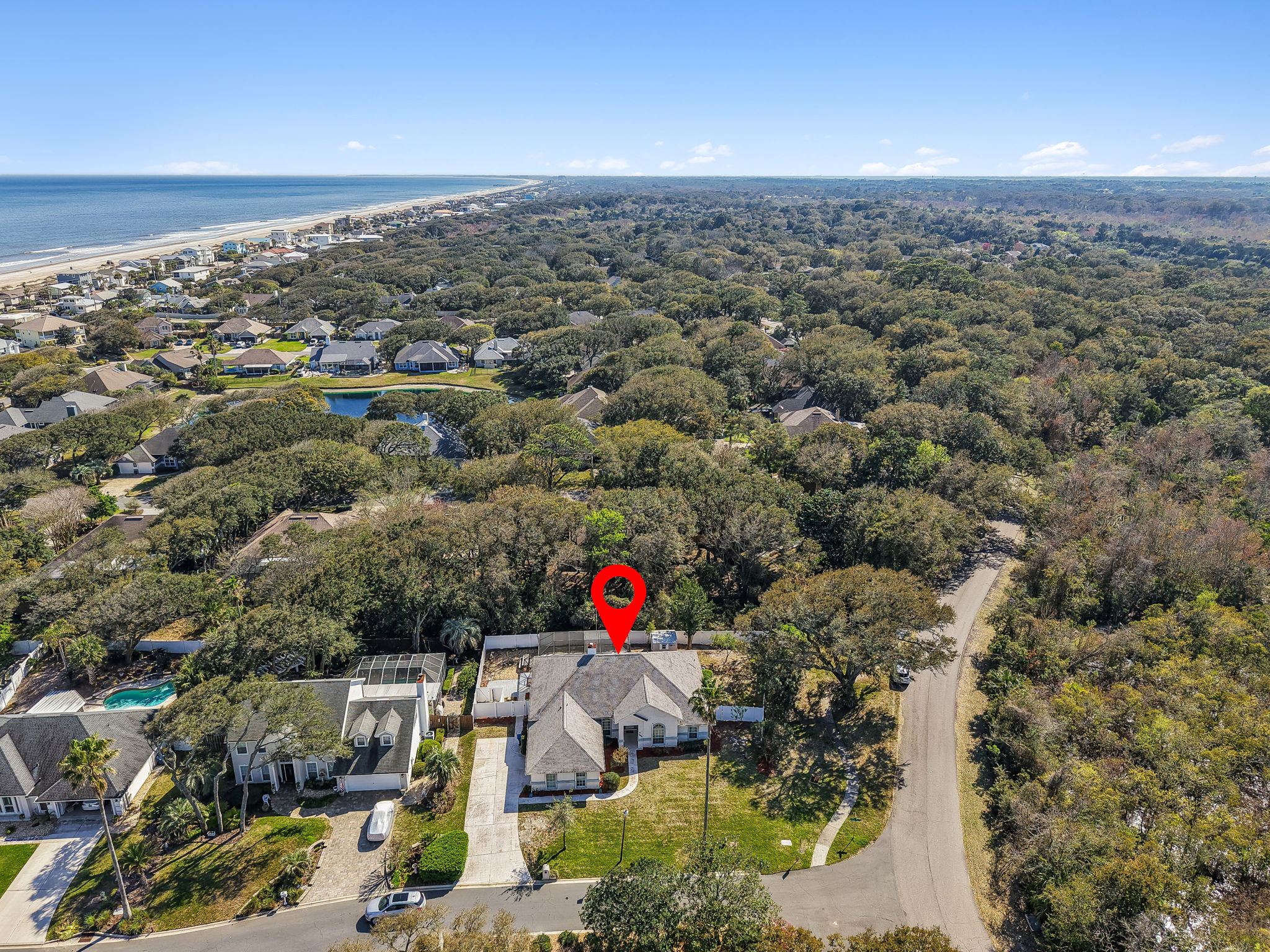 Southward Aerial View