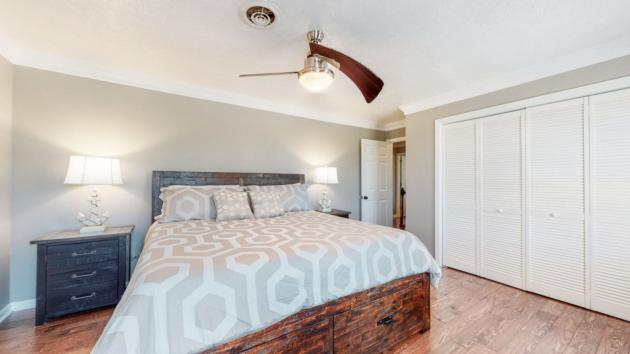 Another view of this charming bedroom.