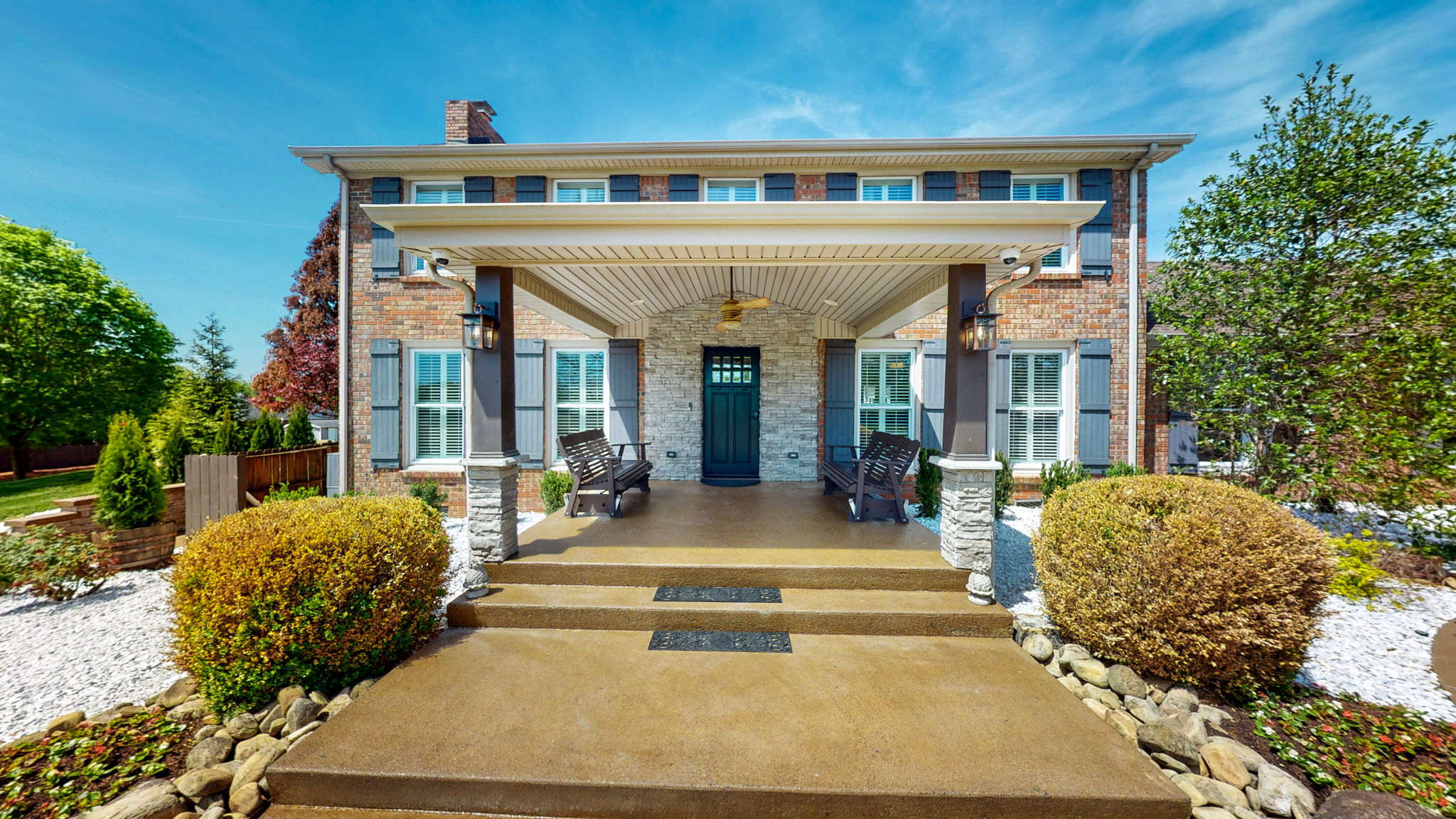 A grand entrance welcomes you home...