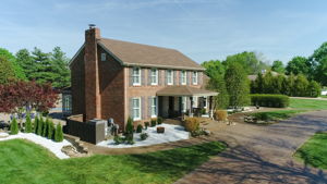 On this 1.7 acres, professional landscaping is everywhere you look.