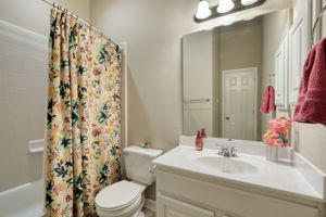 Private Bath for Bedroom 2