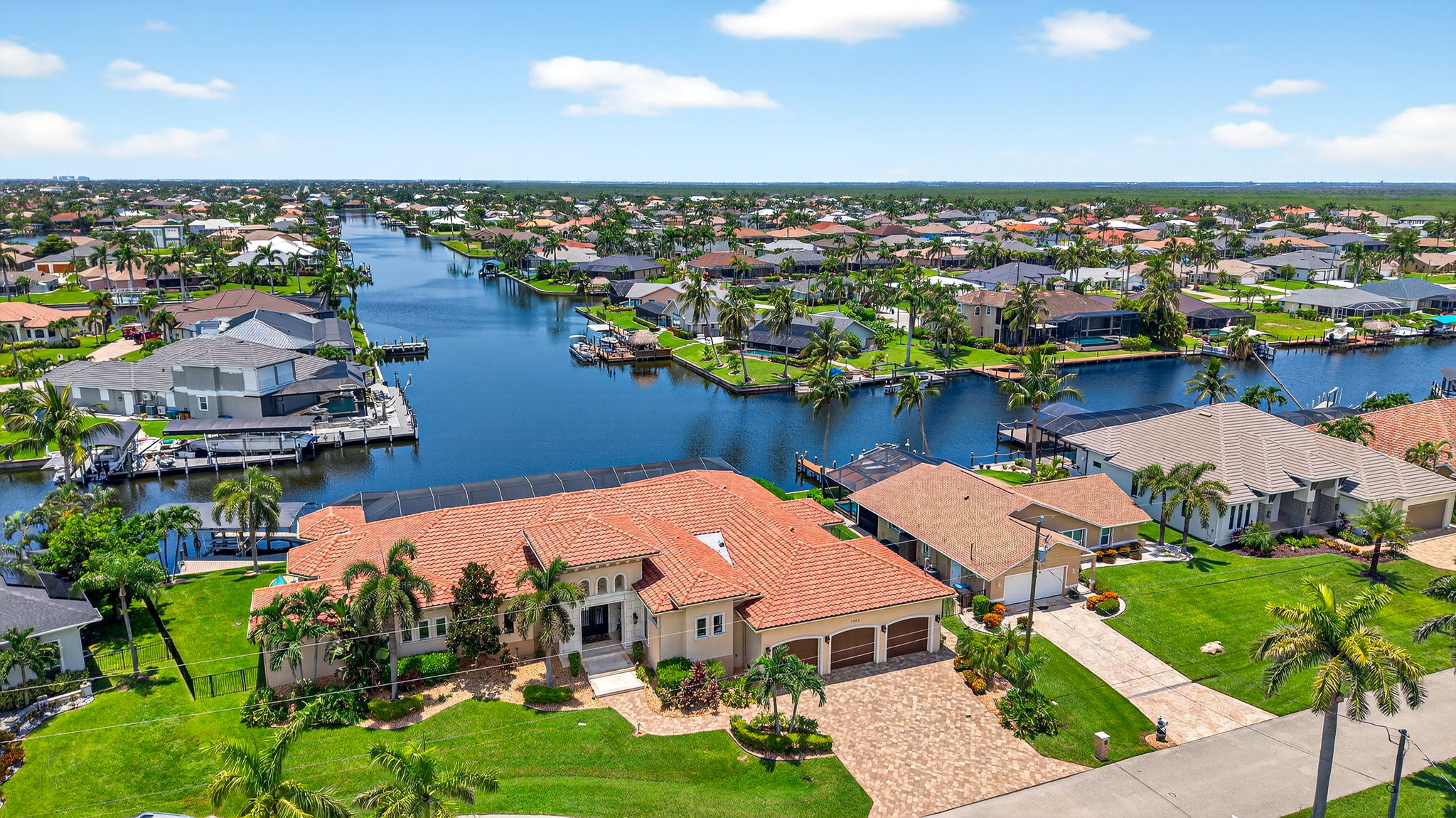 Aerial Front Exterior 2