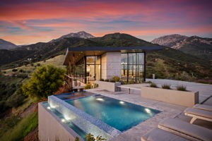 04 - Exterior View from Infinity Pool (twilight)