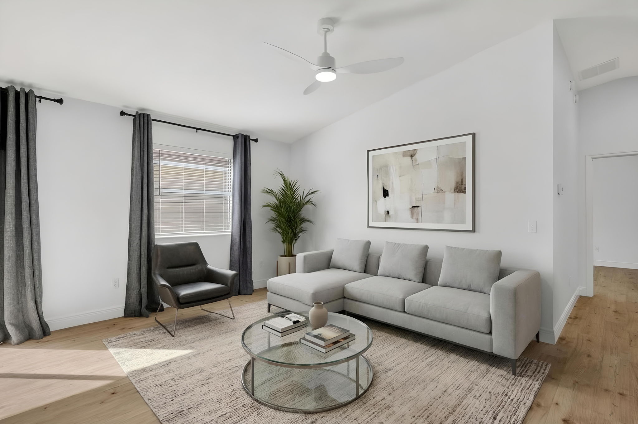 Living Room-Virtually Staged