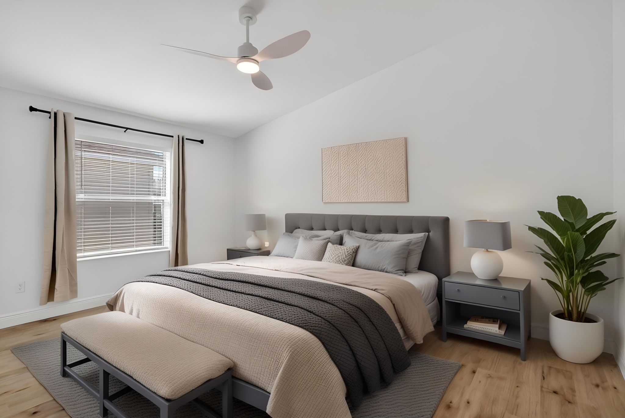 Primary Bedroom-Virtually Staged