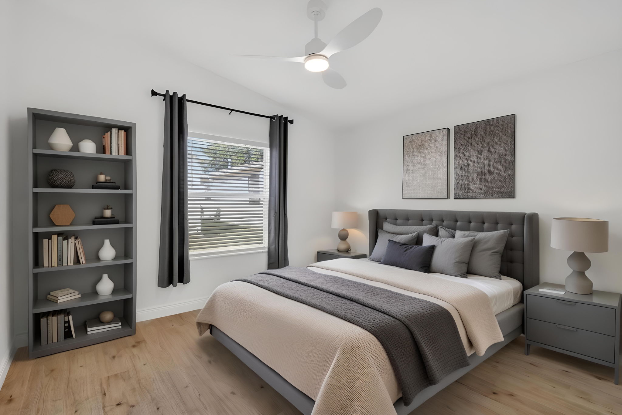 Second Bedroom-Virtually Staged