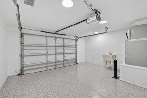 Epoxied 18'x22' Garage