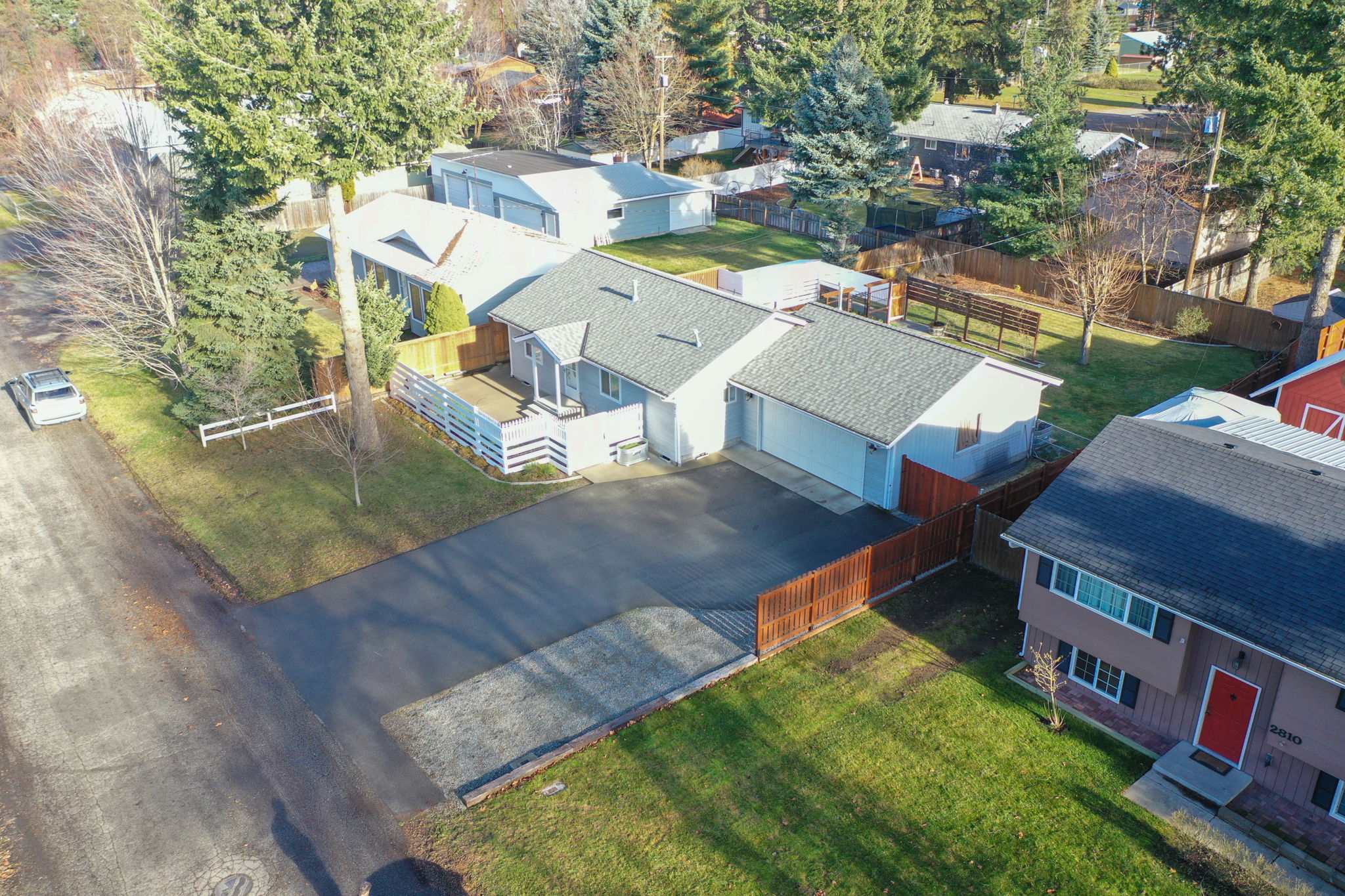 Front of Home Aerial
