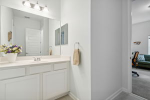 Guest Bathroom Sshowing Vanity #2