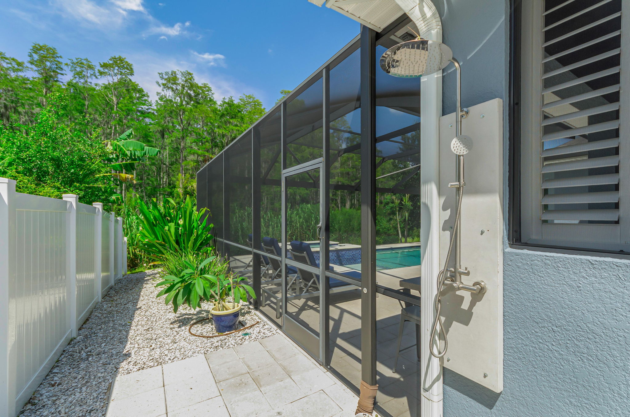 Backyard7 and Shower