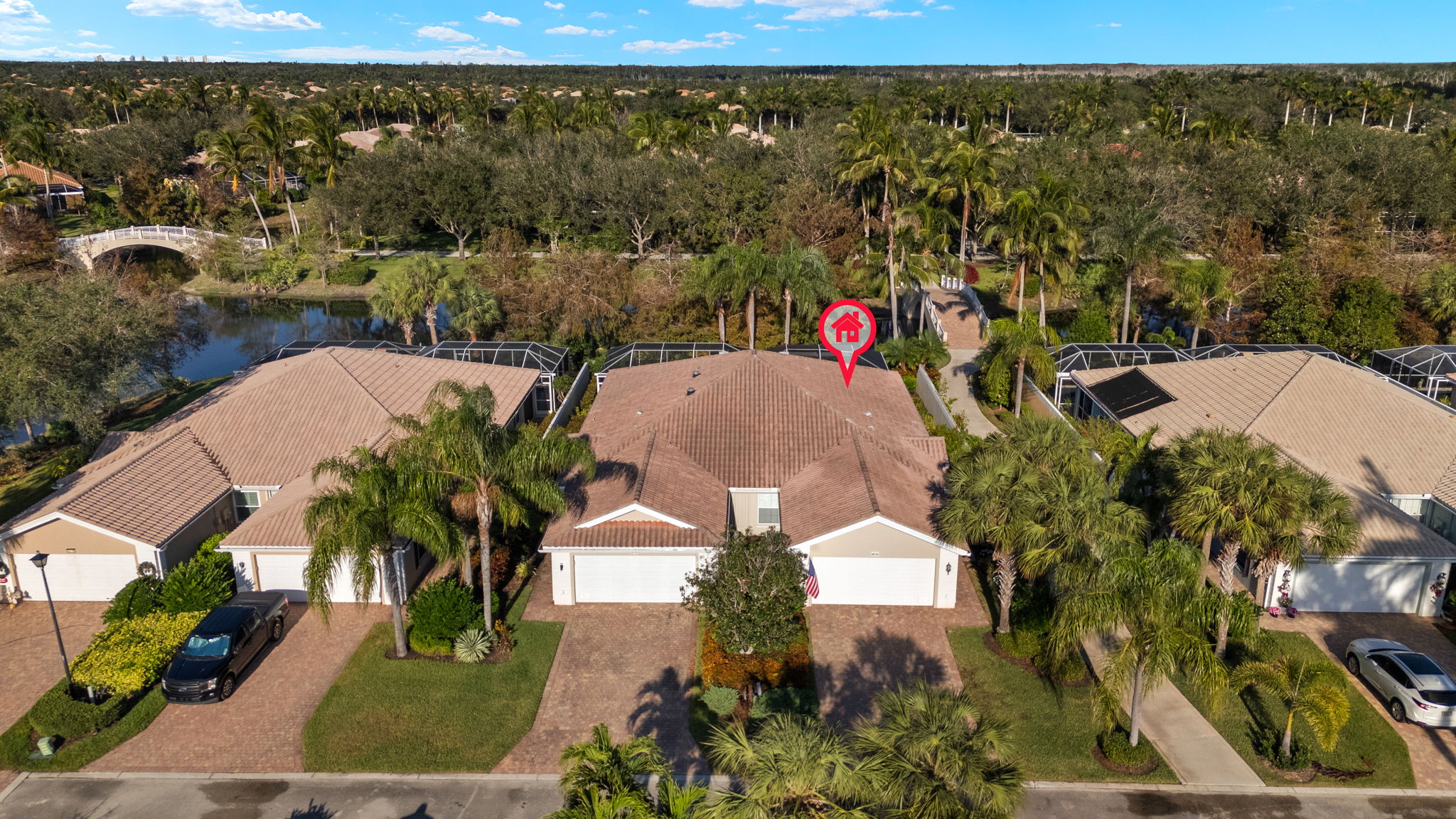 Aerial Front Exterior 1 - marker