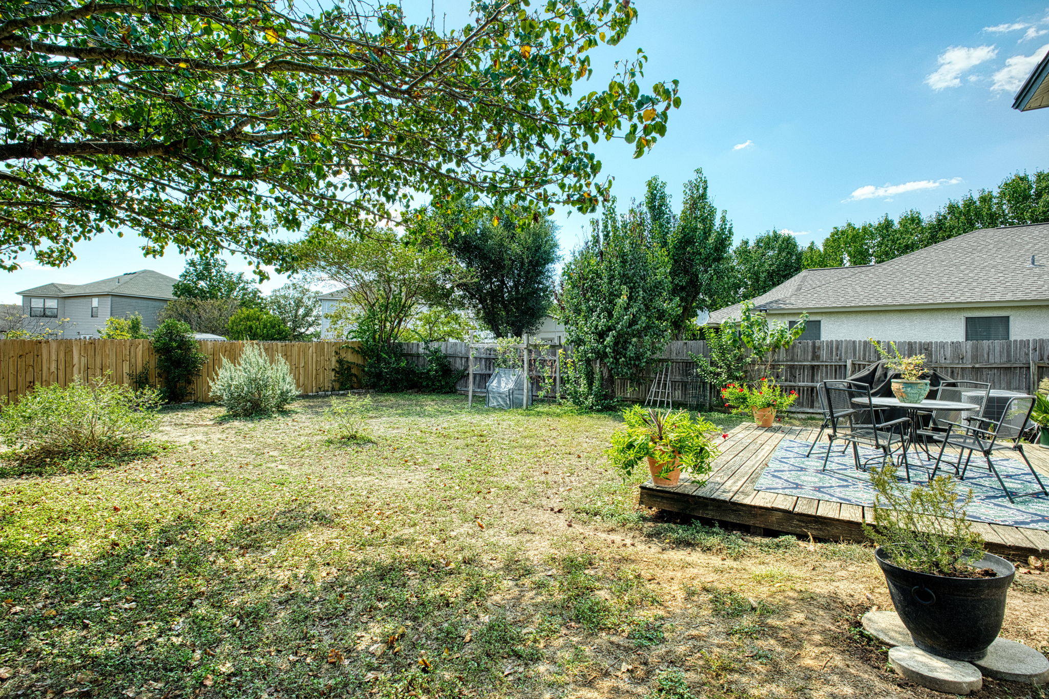 Back Yard/Deck