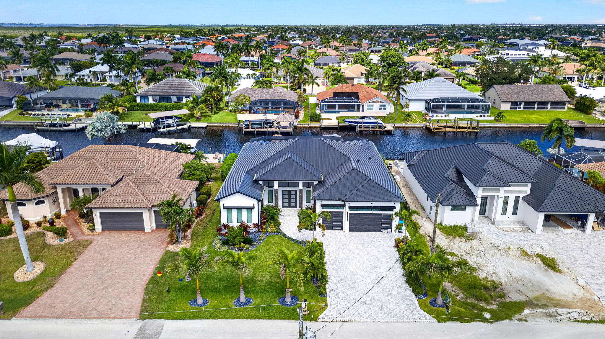 Aerial Front Exterior 1