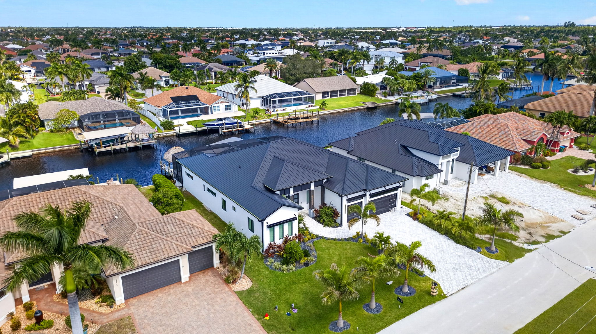 Aerial Front Exterior 2