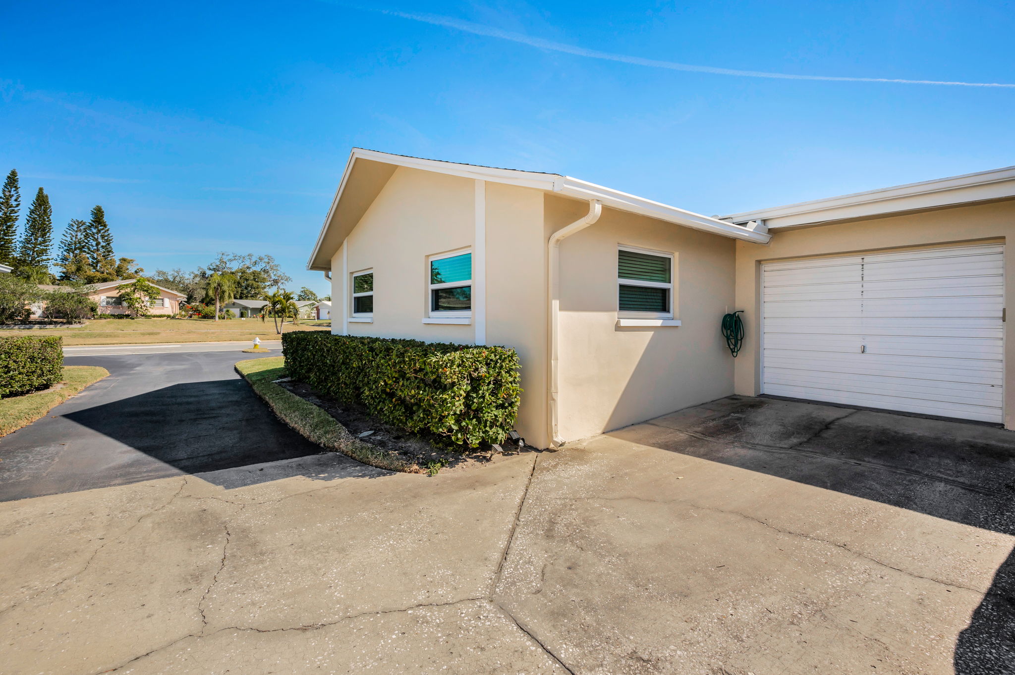 Rear Exterior and Garage