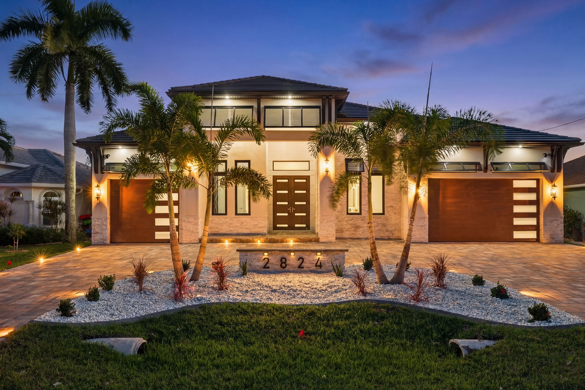 Front Exterior - Twilight 2