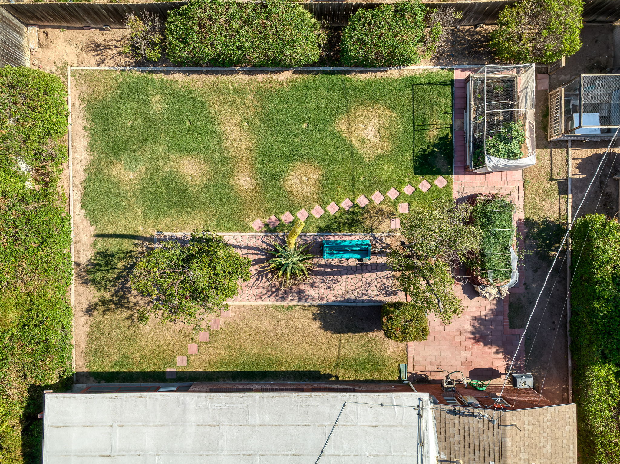 Aerial Backyard