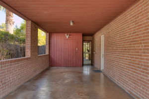 Carport/Storage Room