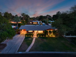 Aerial Front Exterior