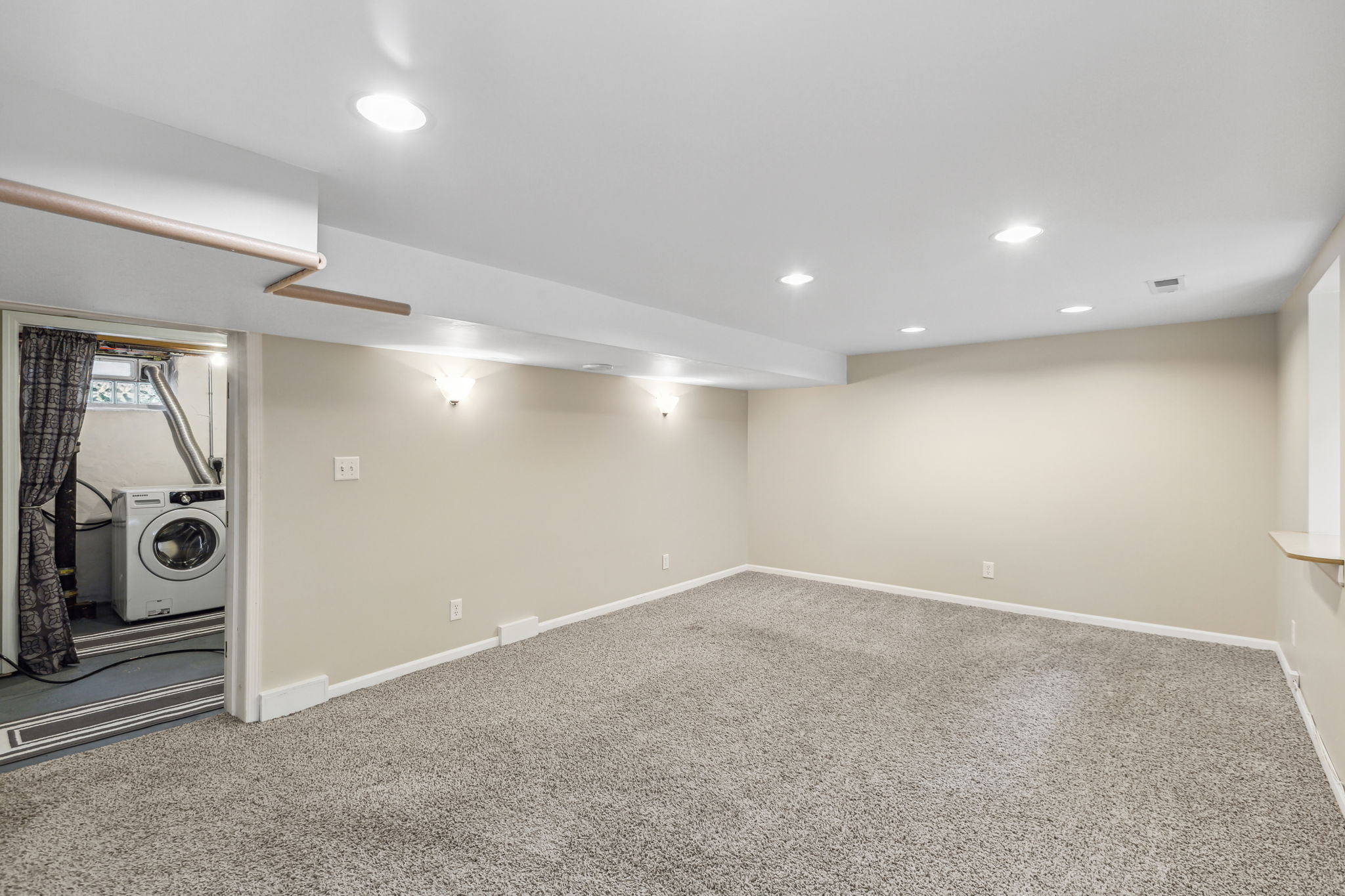 Huge lower level space - lots of options