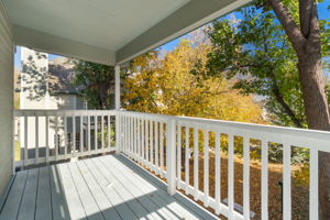 Second floor Patio off Primary suite